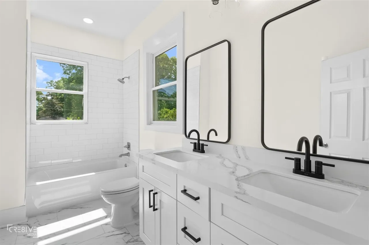 A 1912 Home, Saved Bathroom after