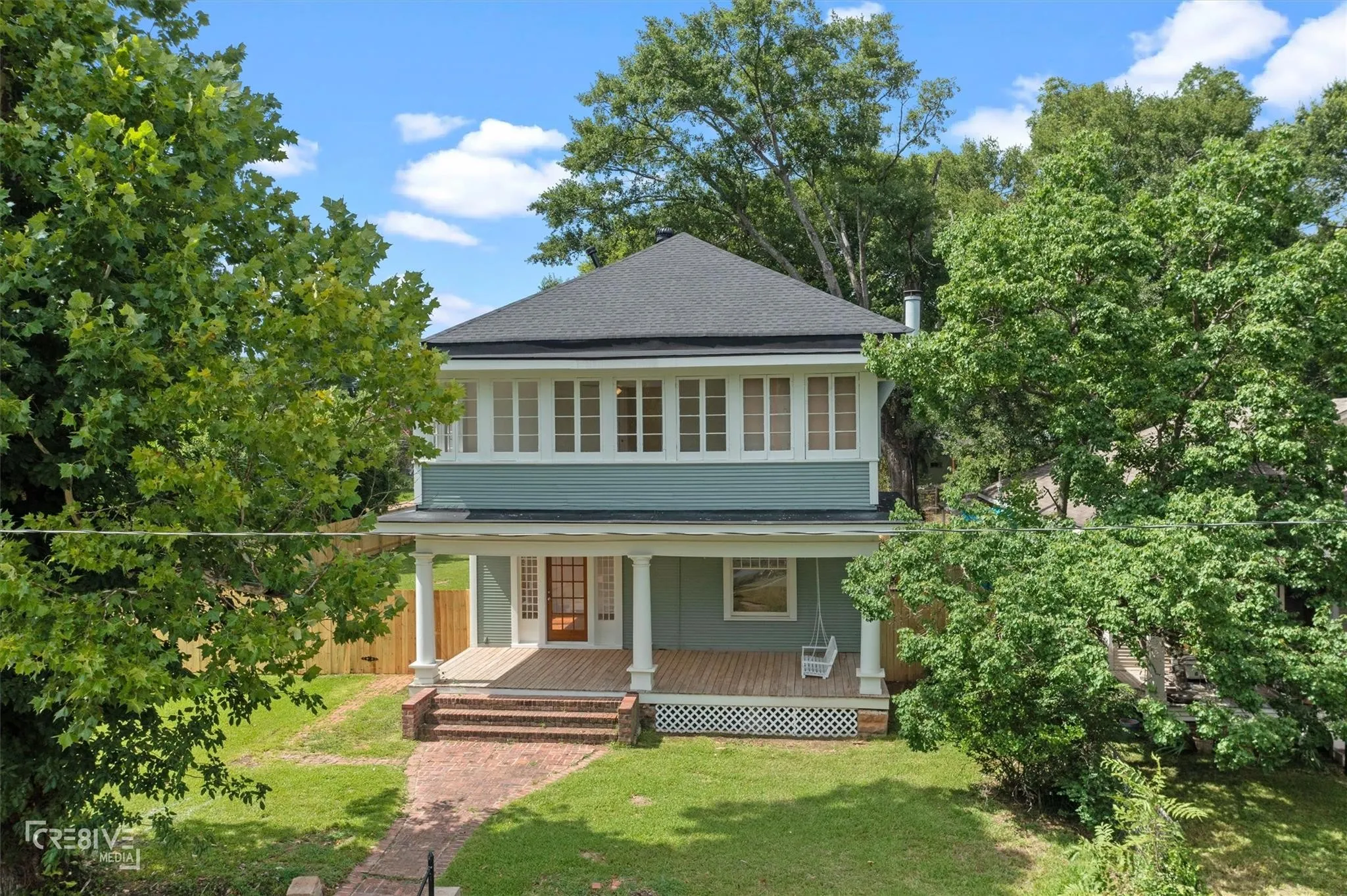 A 1912 Home, Saved Exterior after