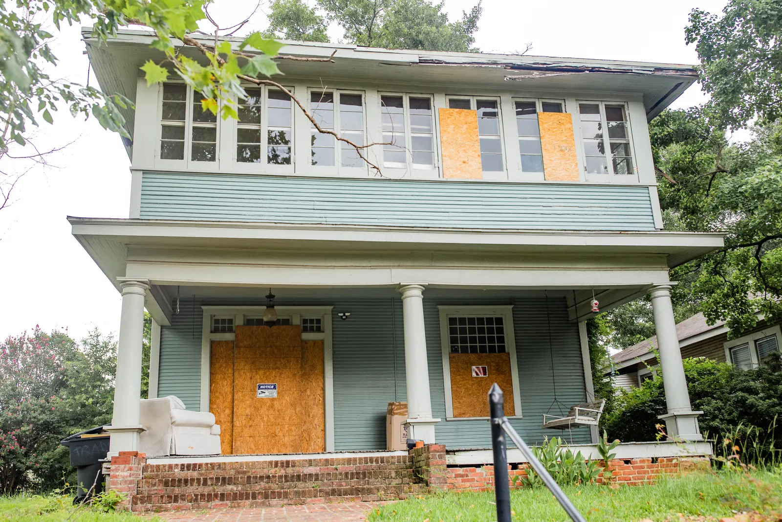 A 1912 Home, Saved Exterior before
